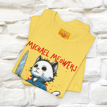 ''Michael Meowers'' Cat T-Shirt |  | Nunu&Miao Studio - Nunu&Miao Studio