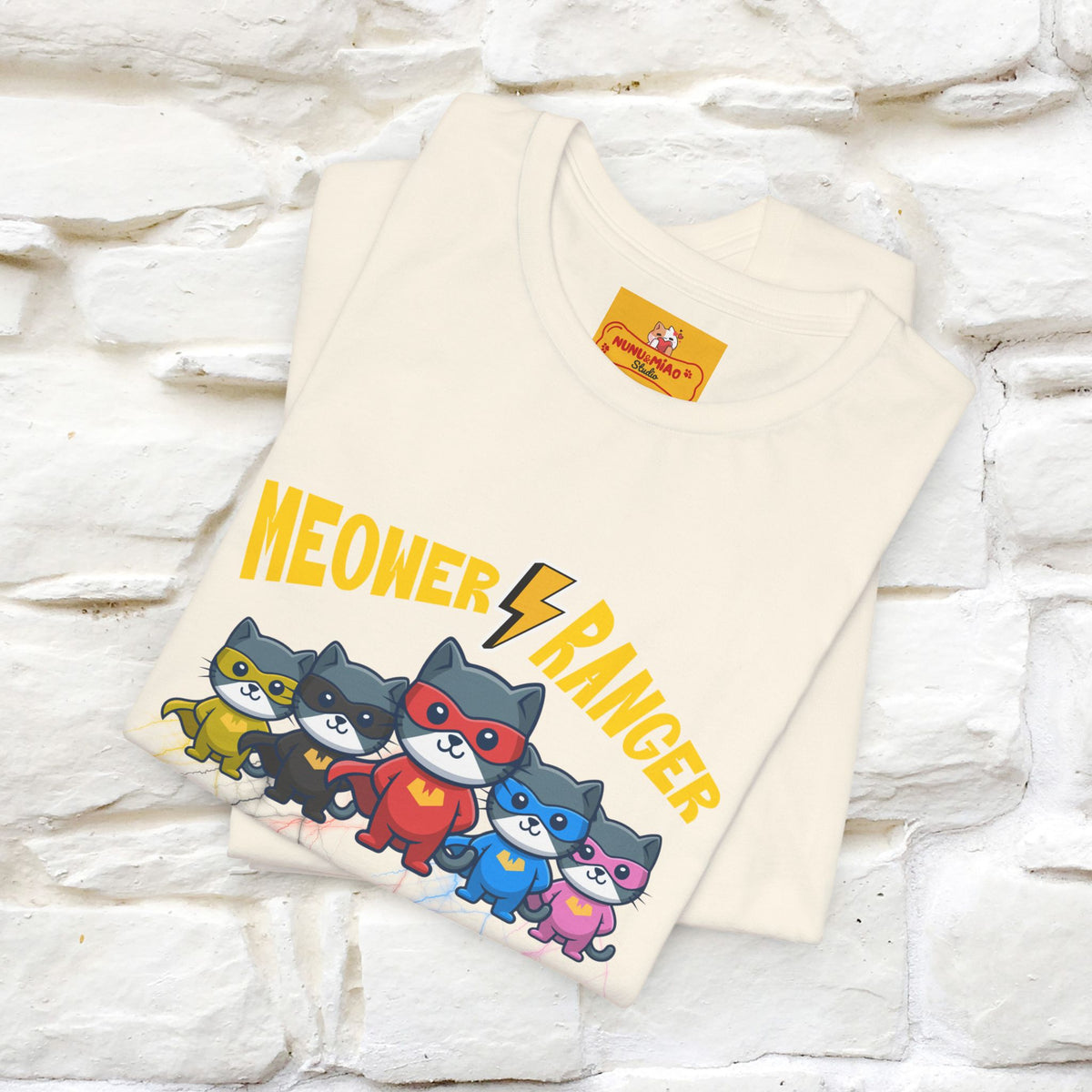 ''Meower Ranger''| CatT-Shirt | Nunu&Miao Studio