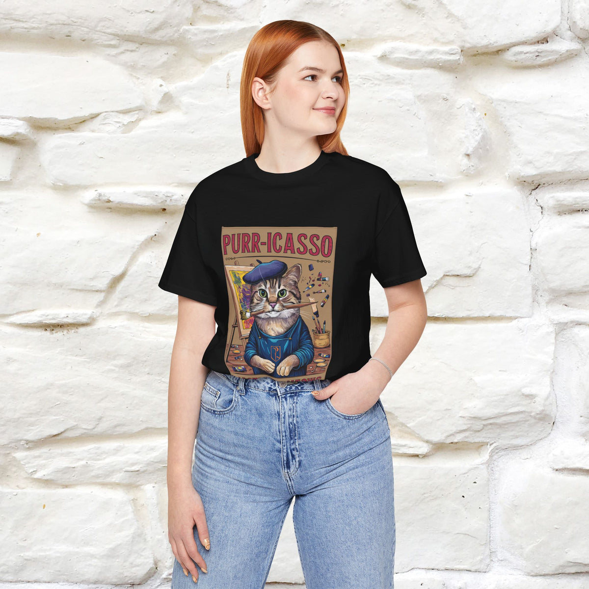 ''Purr-Icasso Masters Of Meows'' | CatT-Shirt | Nunu&Miao Studio