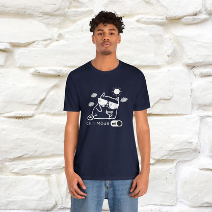 ''Chill Mode on'' Cat T-Shirt | Nunu&Miao Studio