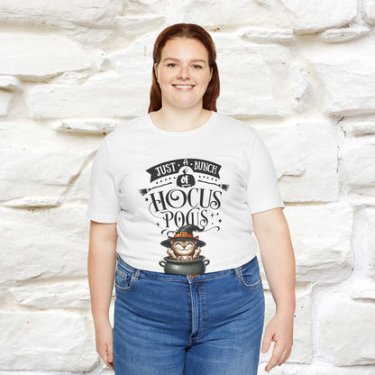 "Just A Bunch Of Hocus Pocus" Cat  T-shirt |Nunu&Miao Studio - Nunu&Miao Studio