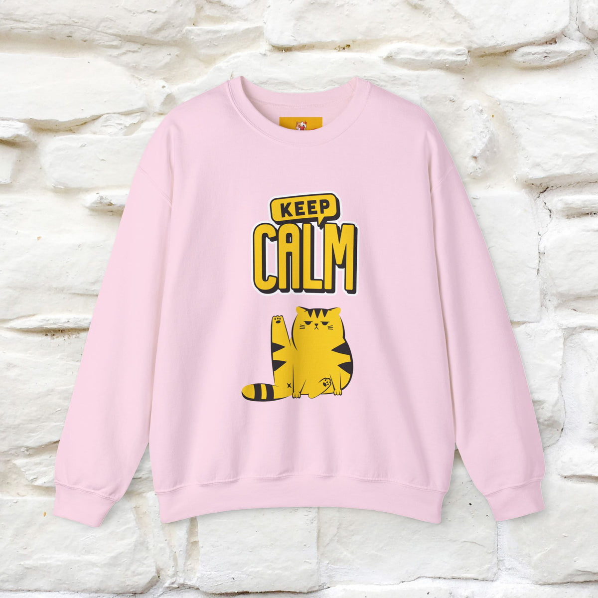 "Keep Calm'' |Cat Sweatshirt | Nunu&Miao Studio