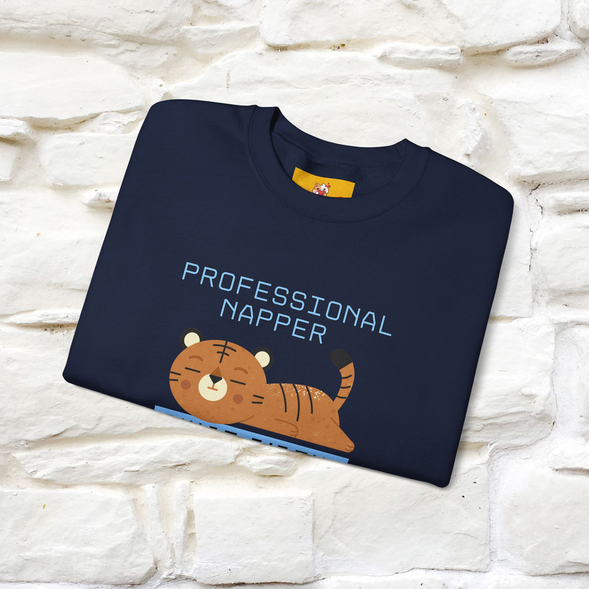 ''Professional Napper Since Birth'' |Cat Sweatshirt | Nunu&Miao Studio