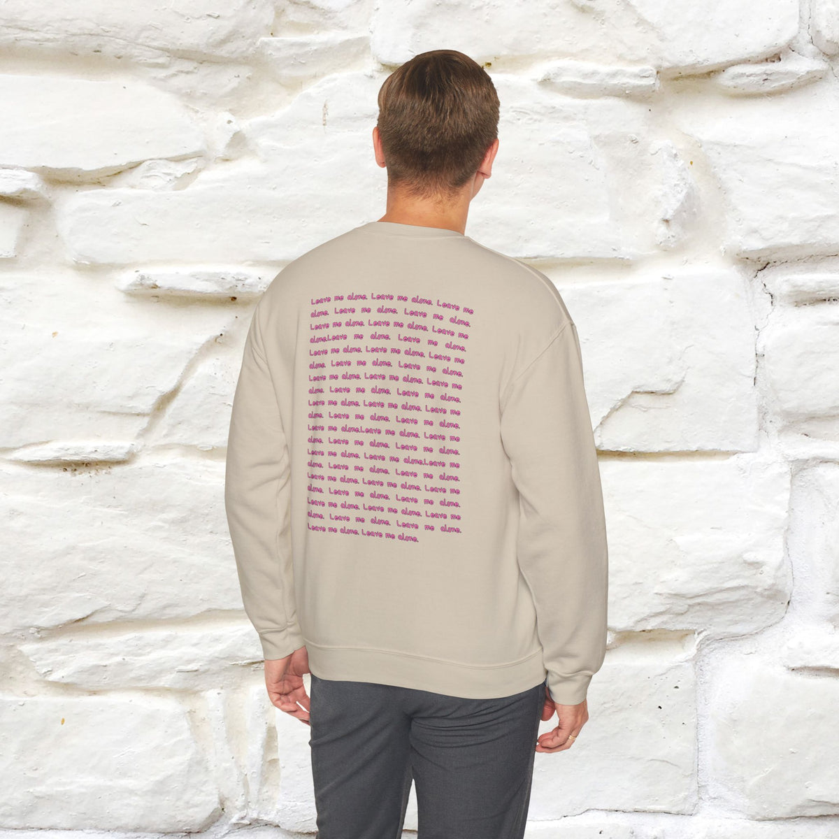 ''Leave Me Alone'' |Cat Sweatshirt | Nunu&Miao Studio