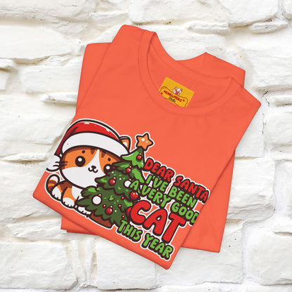 “Dear Santa, I'v Been a Very Good Cat..” | Cat T-Shirt | Nunu&Miao Studio