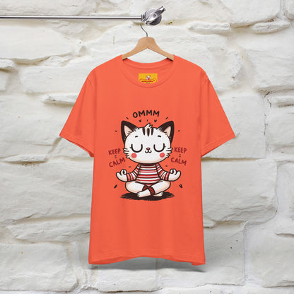 Ommm, Keep Calm | Relaxed Cat Shirt for Men & Women | 100% Cotton* - Nunu&Miao Studio