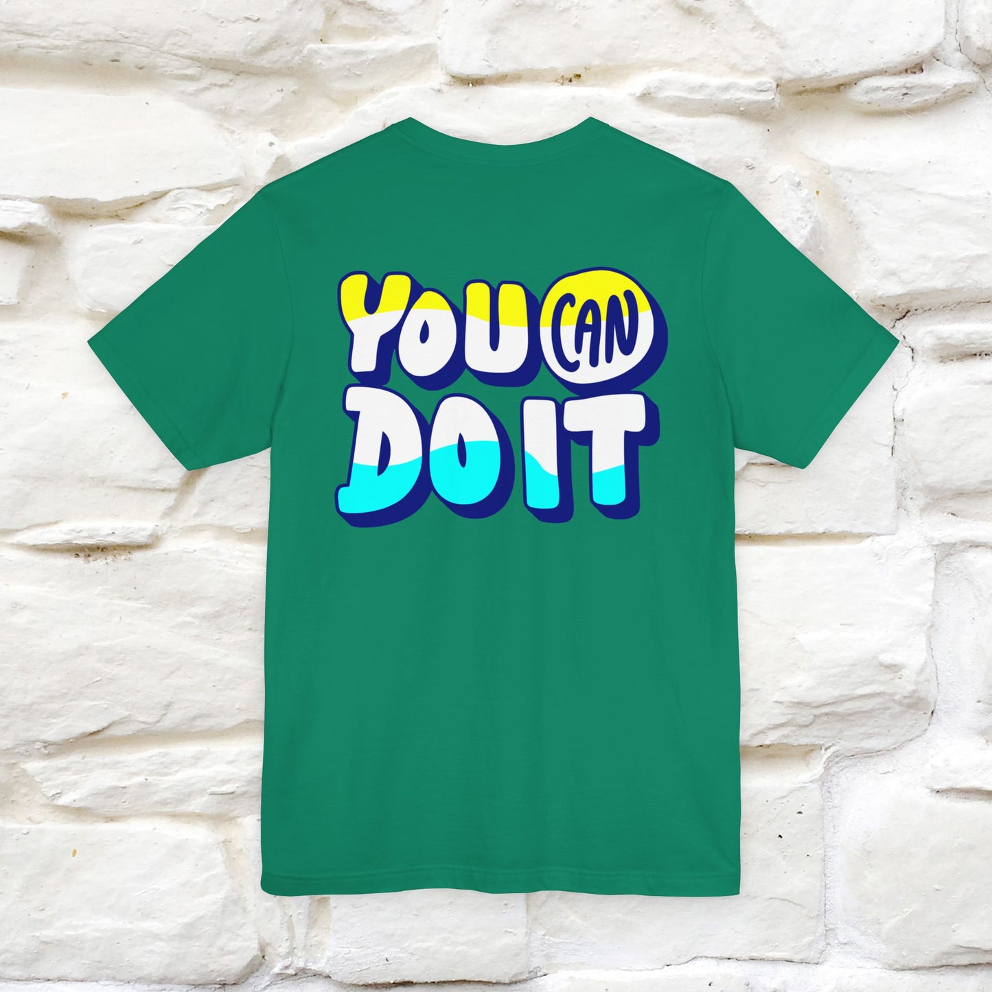 "You Can Do It'' | Front & Back Design | Nunu&Miao Studio - Nunu&Miao Studio