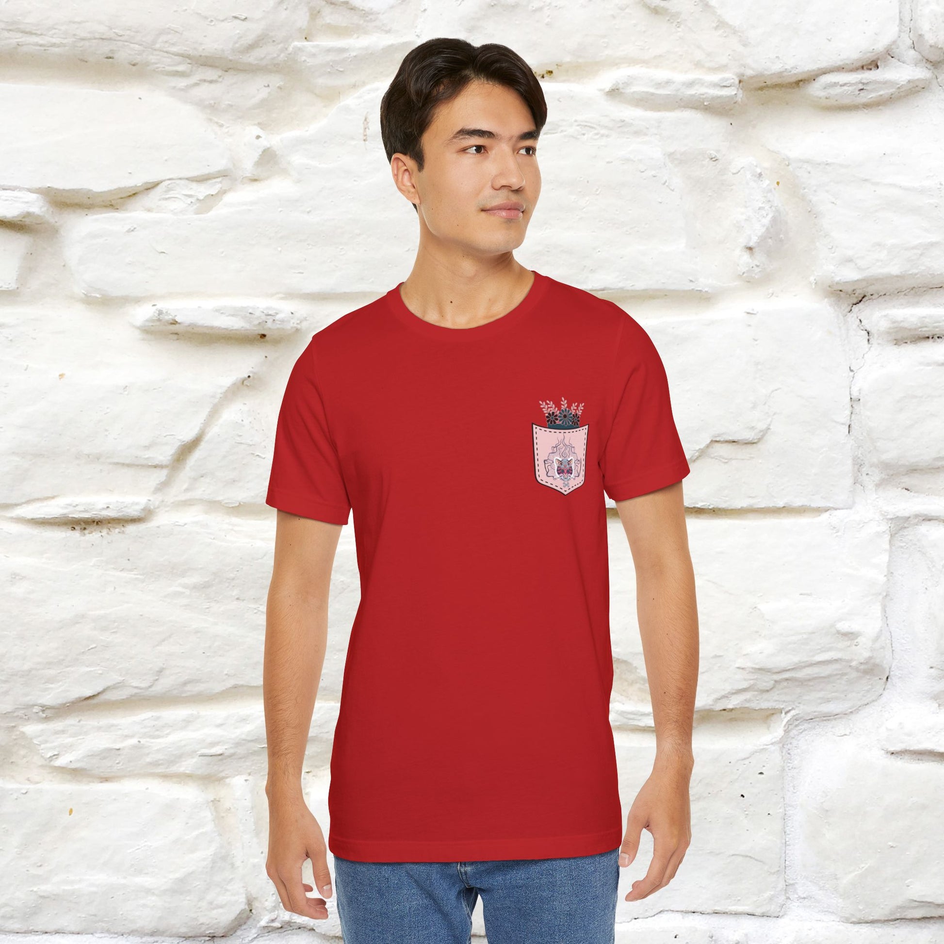 ''Air Fire Cat'' | Cat T-Shirt Front and Back Design | Nunu&Miao Studio - Nunu&Miao Studio