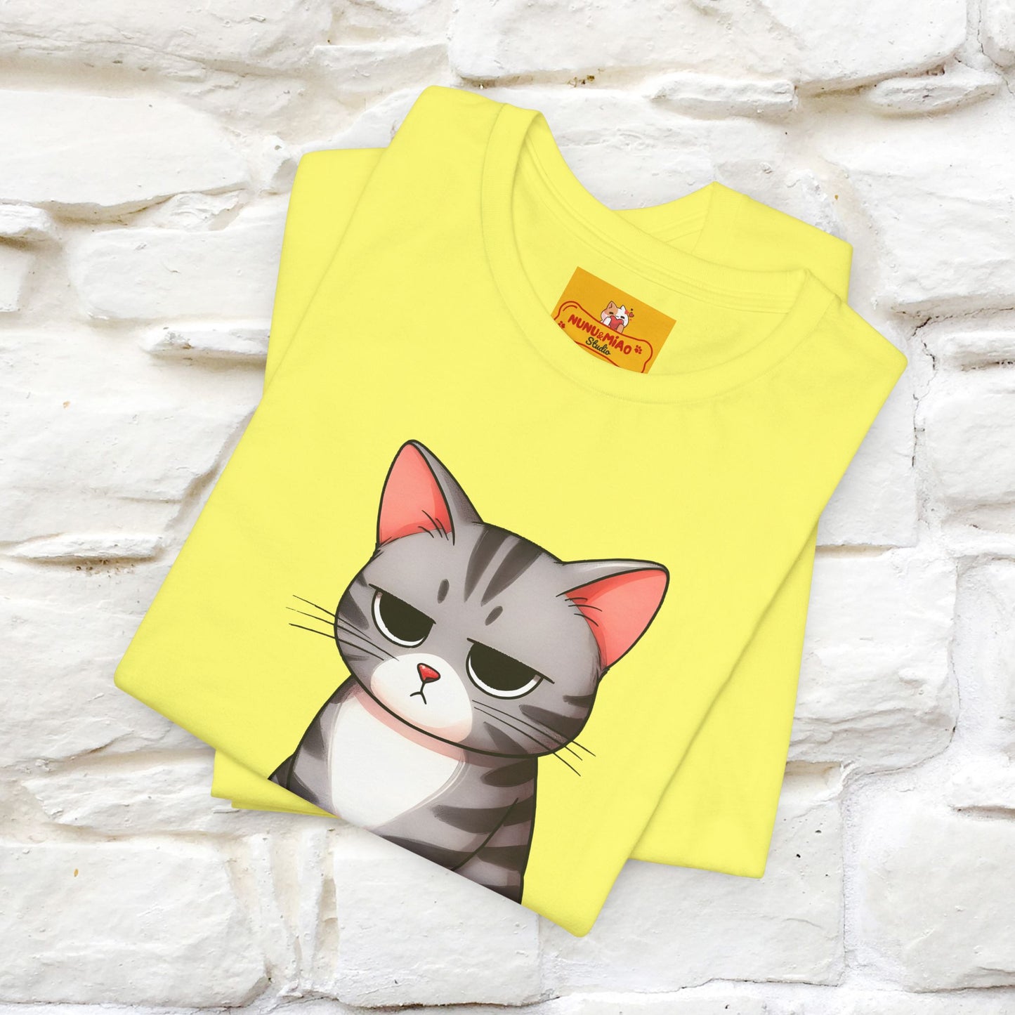 "I See Empty. What Do You See"  | Cat T-Shirt | Nunu&Miao Studio - Nunu&Miao Studio