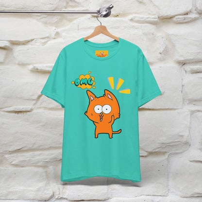 ''Oh My God'' Cat T-Shirt | Nunu&Miao Studio - Nunu&Miao Studio