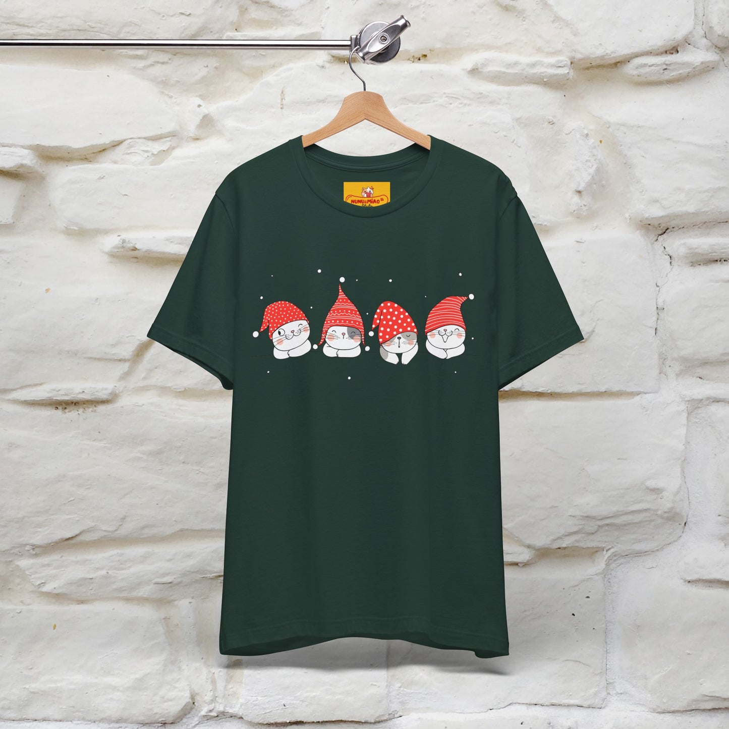 ''Christmas Cute'' |Cats T-shirt | Nunu&Miao Studio - Nunu&Miao Studio