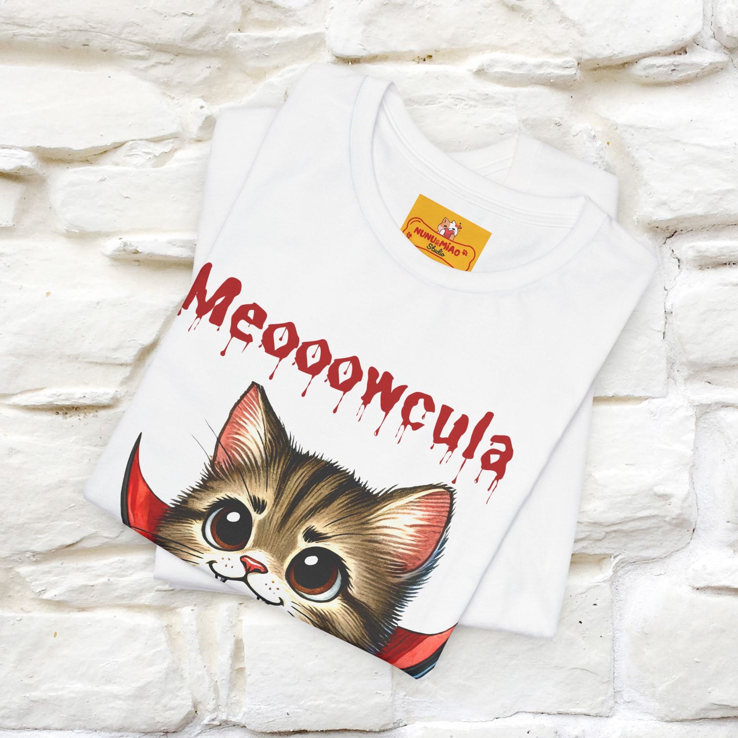 "Meooowcula" Cat T-shirt |Nunu&Miao Studio - Nunu&Miao Studio