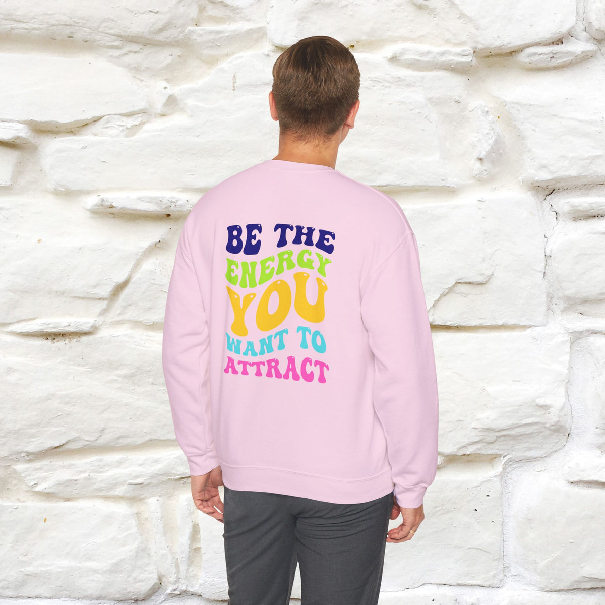 "Be The Energy ...'' |Cat Sweatshirt | Nunu&Miao Studio