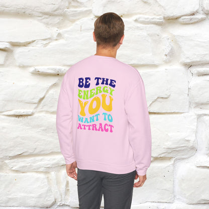 "Be The Energy ...'' |Cat Sweatshirt | Nunu&Miao Studio