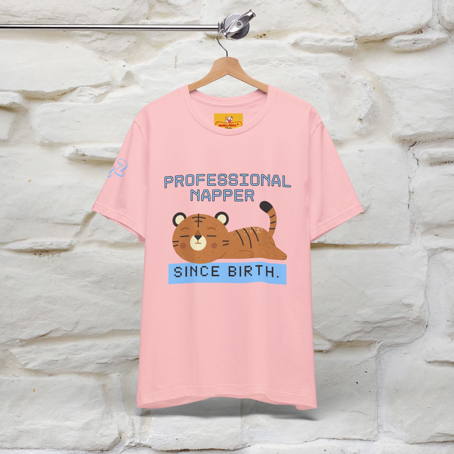 ''Professional napper since birth.''| CatT-Shirt | Nunu&Miao Studio - Nunu&Miao Studio