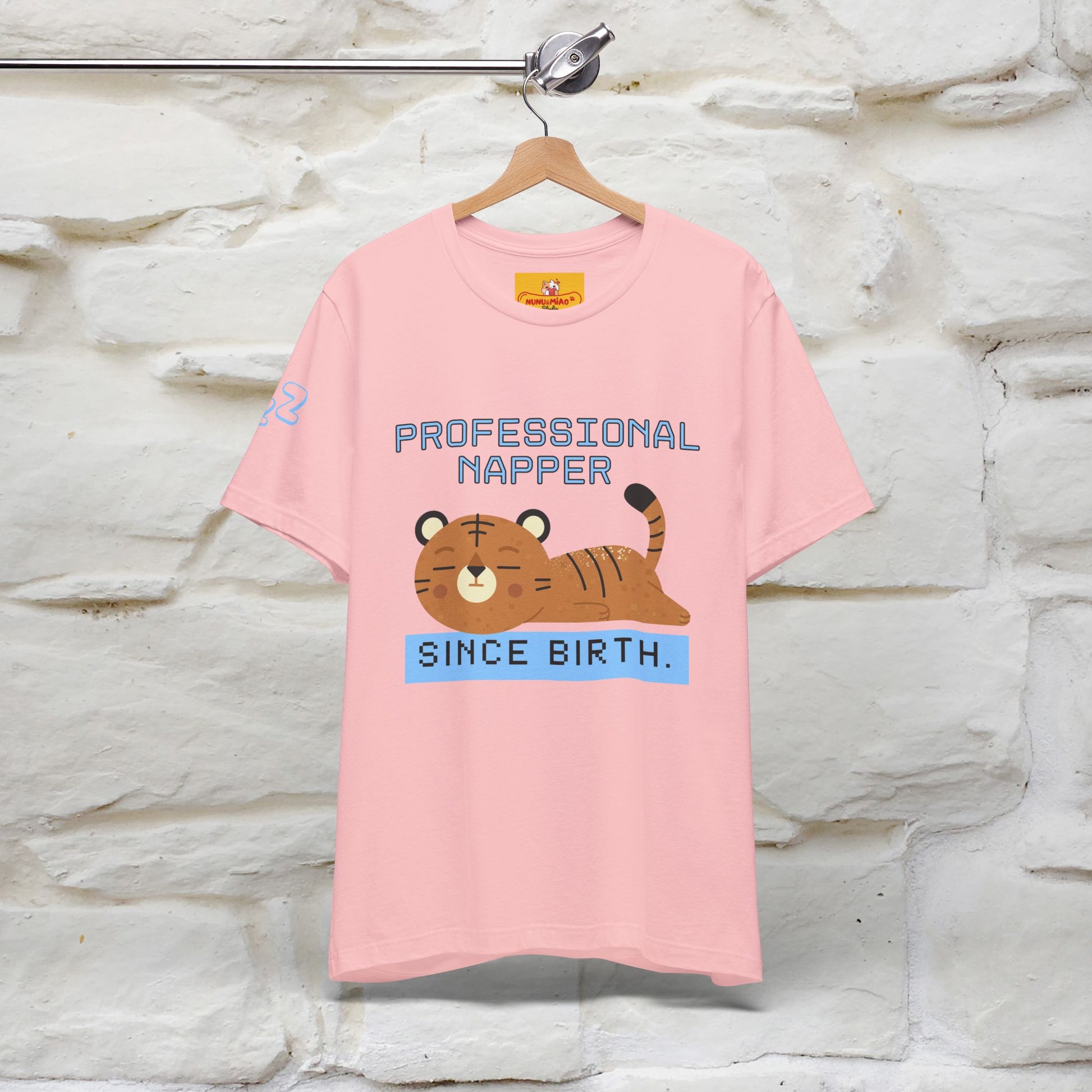 ''Professional napper since birth.''| CatT-Shirt | Nunu&Miao Studio - Nunu&Miao Studio
