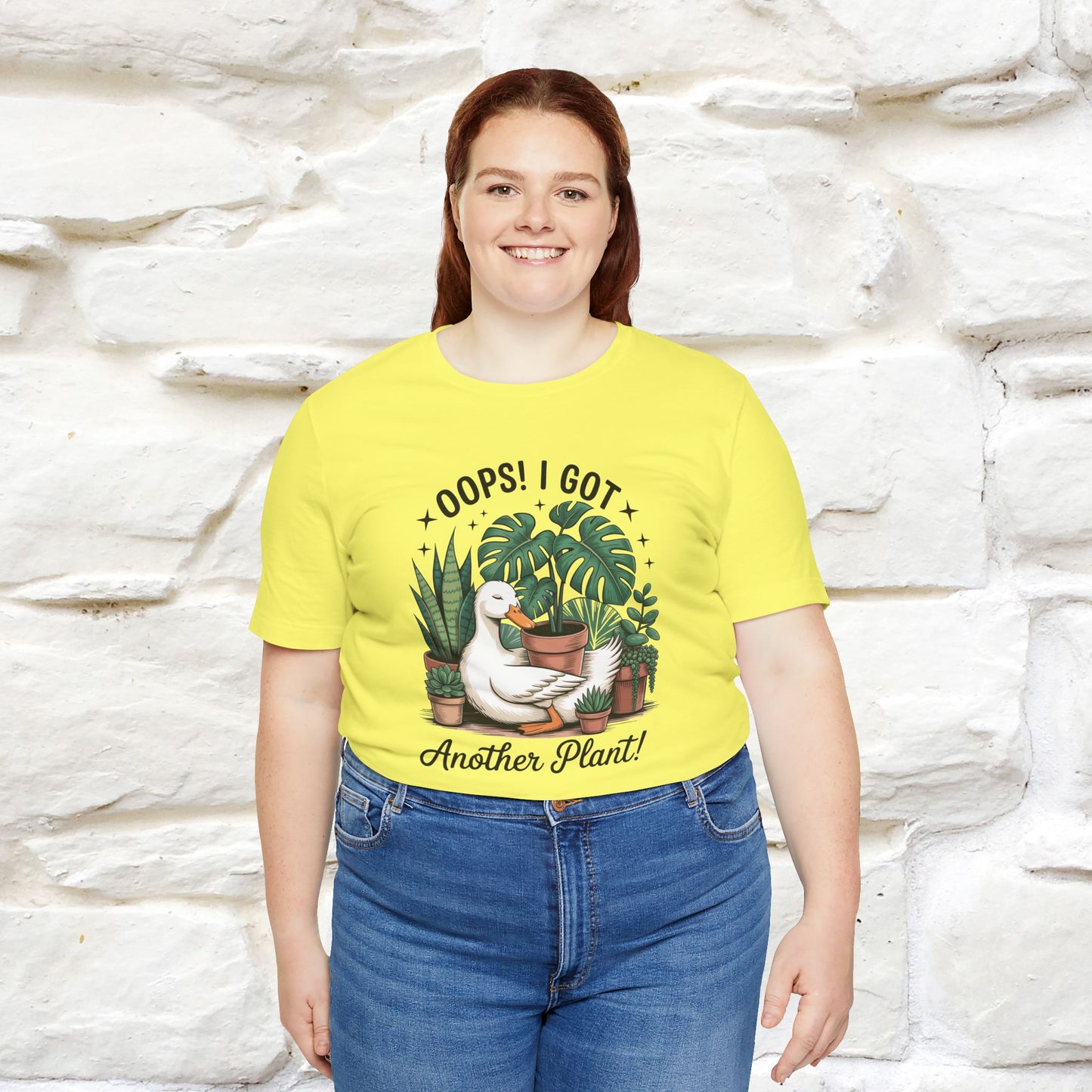 "Oops! I Got Another Plant" Plant T-shirt |Nunu&Miao Studio - Nunu&Miao Studio
