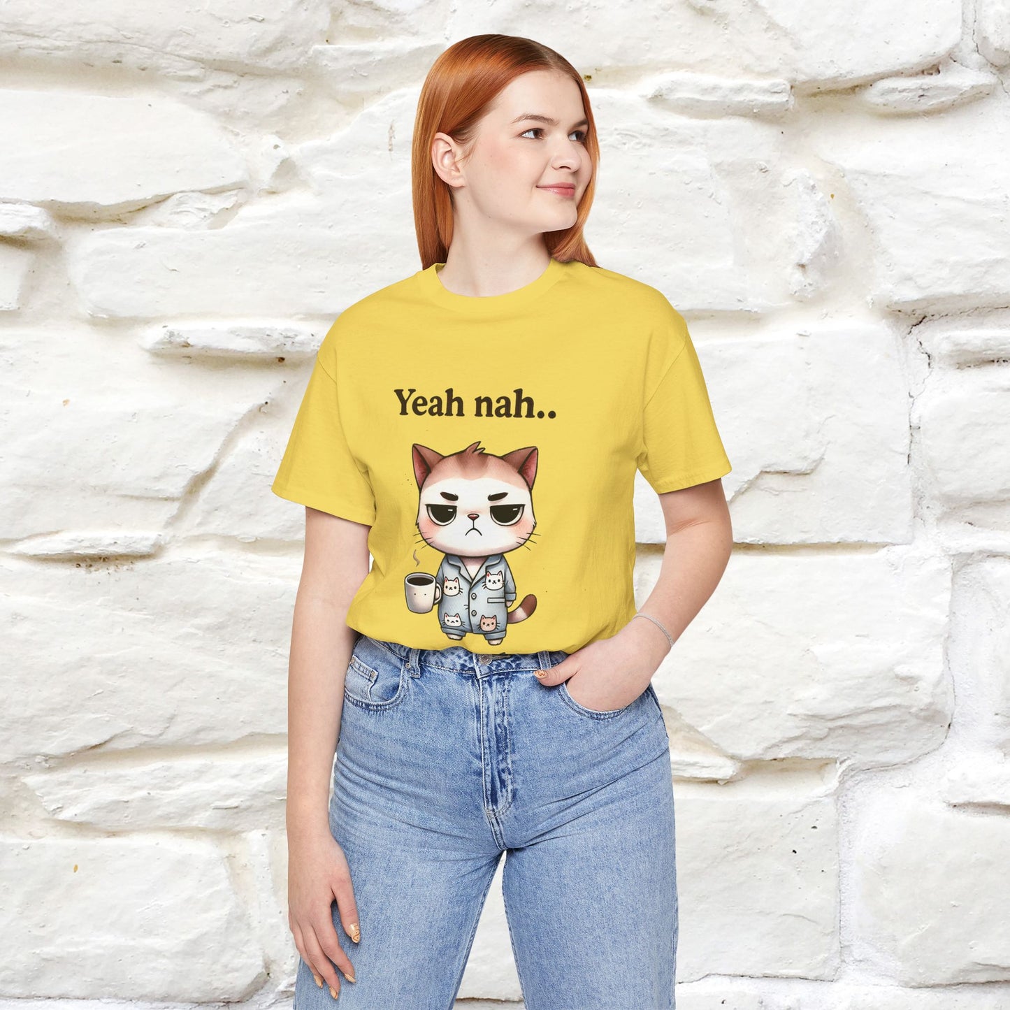 "Yeah Nah ... Not Today." |Funny Cat T-Shirt | Nunu&Miao Studio