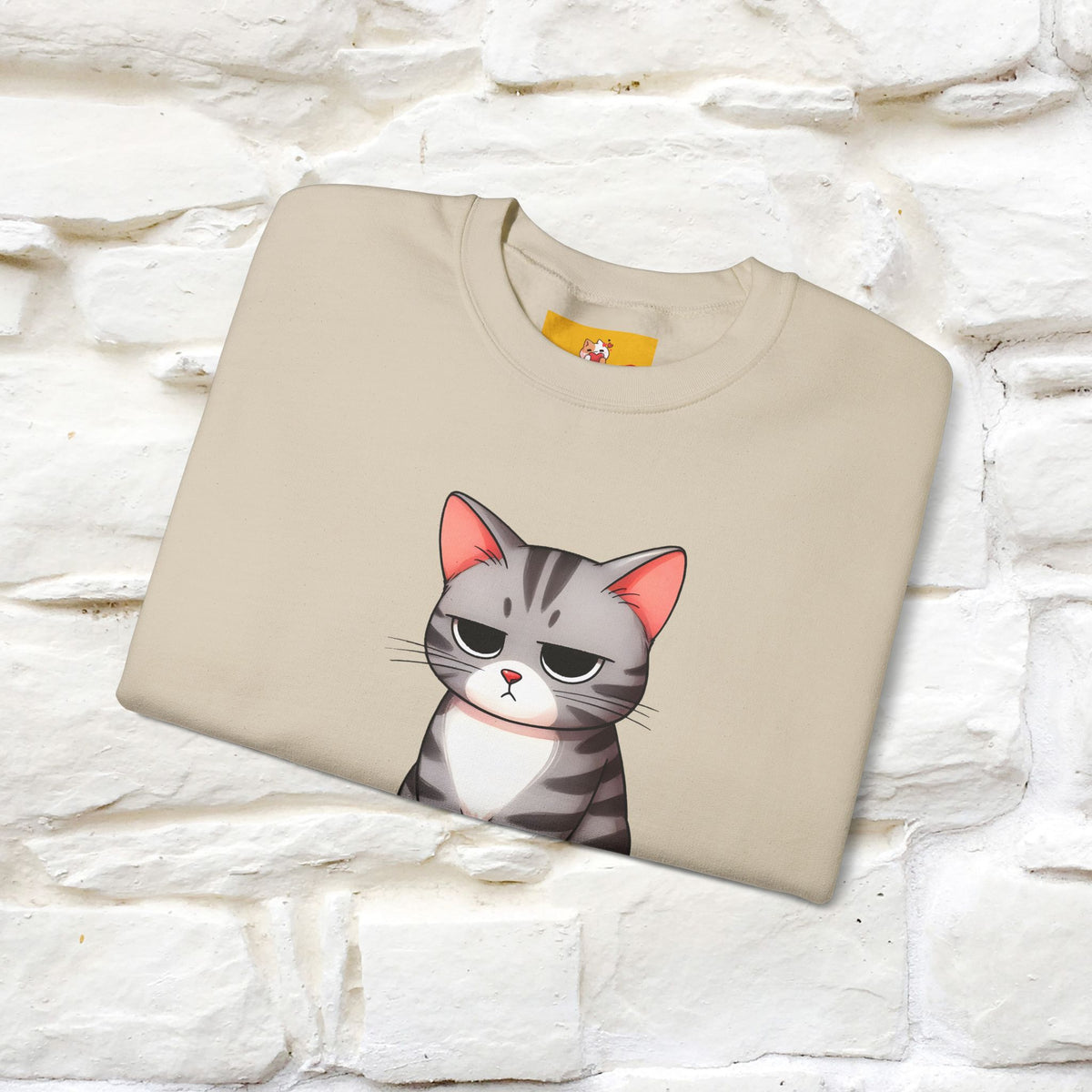 ''I See Empty What Do You See..'' |Cat Sweatshirt | Nunu&Miao Studio