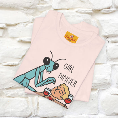 "Girl Dinner" Funny T-shirt |Nunu&Miao Studio - Nunu&Miao Studio