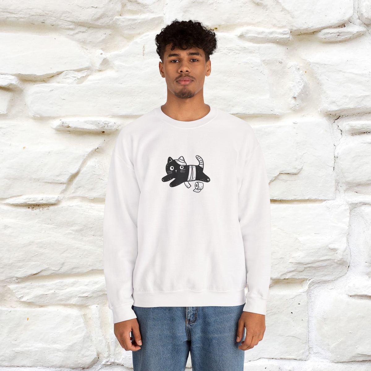 ''Welcome To The Bathroom...'' |Cat Sweatshirt | Nunu&Miao Studio