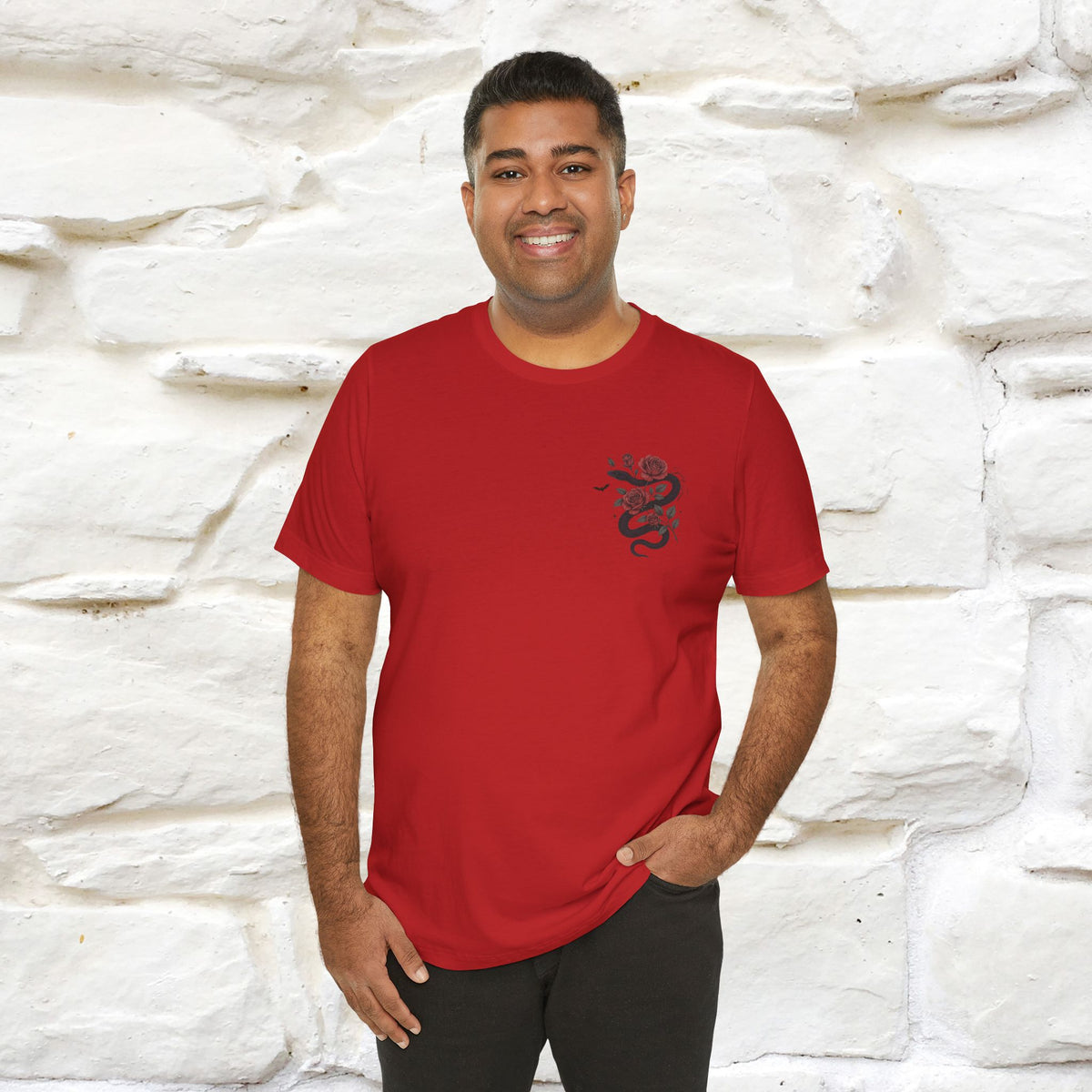 "The Rose and The Snake " Halloween T-shirt |Nunu&Miao Studio