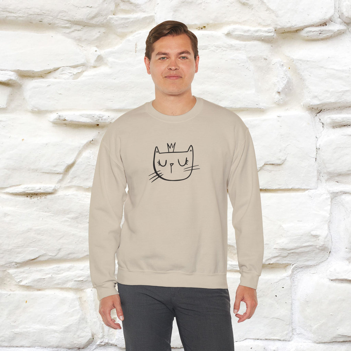 ''When I realize men are...'' | Cute Cat Sweatshirt | Nunu&Miao Studio