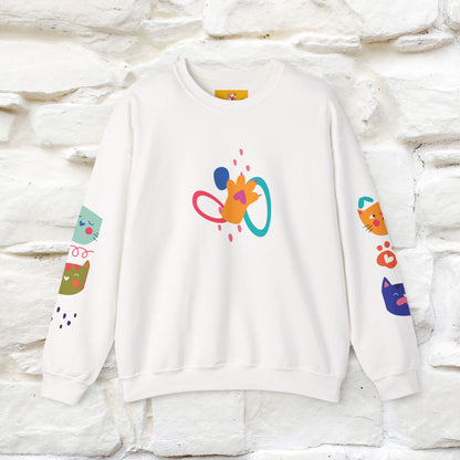 ''Catnaval'' |Cat Sweatshirt | Nunu&Miao Studio