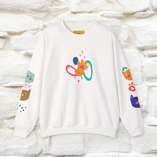 ''Catnaval'' |Cat Sweatshirt | Nunu&Miao Studio