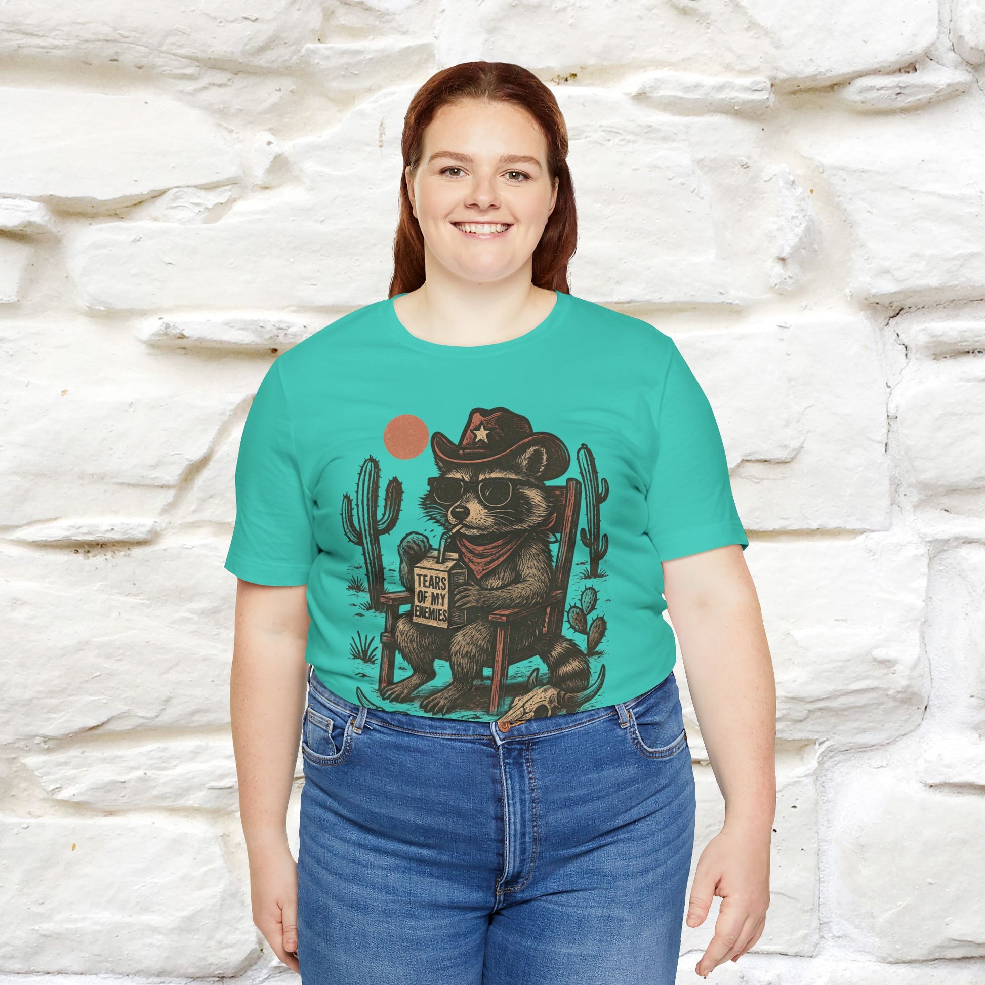 "Tears Of My Enemies" Cat T-shirt |Nunu&Miao Studio - Nunu&Miao Studio