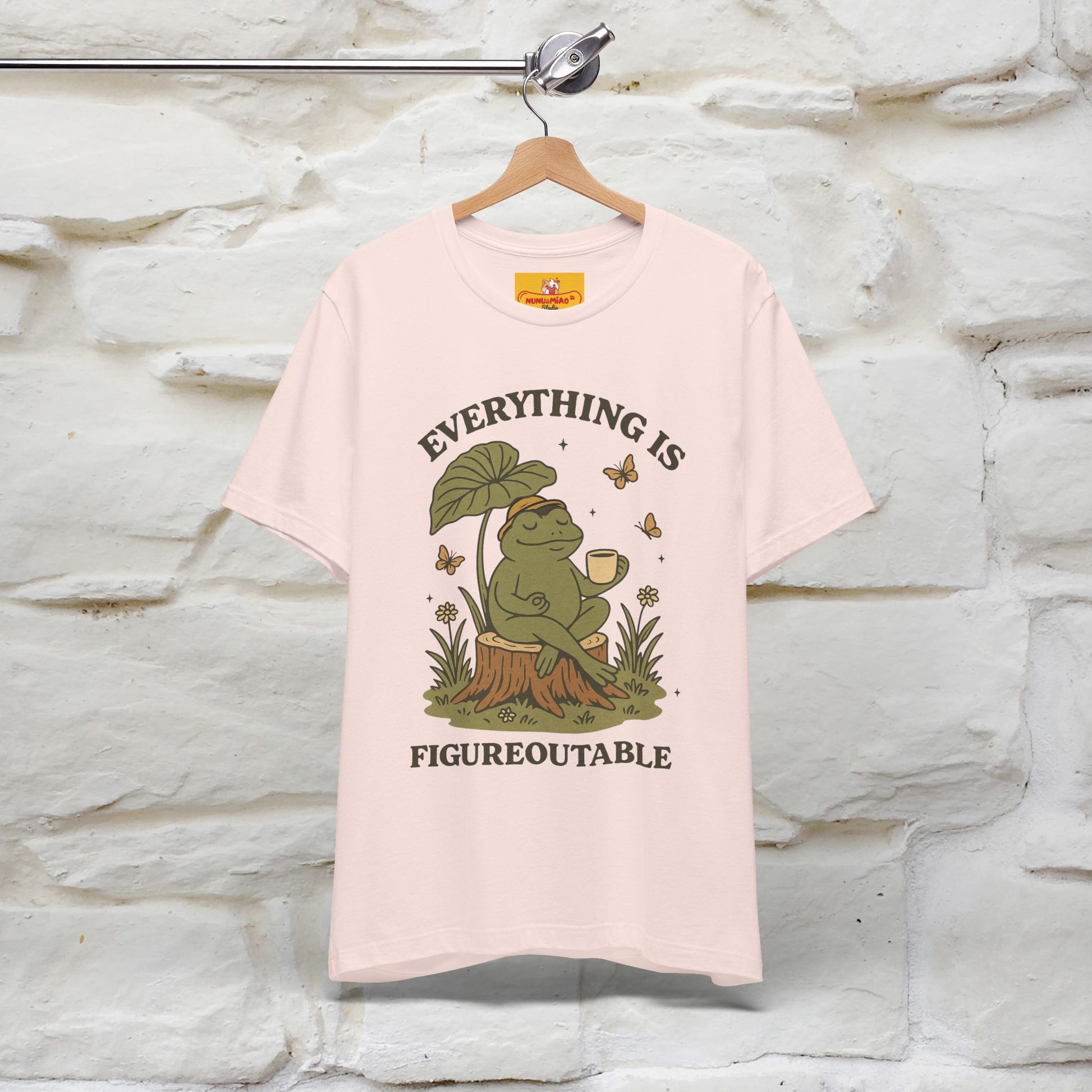 "Everything Is Fugureoutable"| Lifestyle Shirt |Nunu&Miao Studio - Nunu&Miao Studio