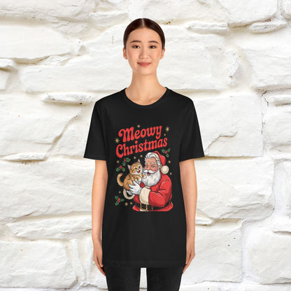 “Meowy Christmas” | Cat T-Shirt | Nunu&Miao Studio