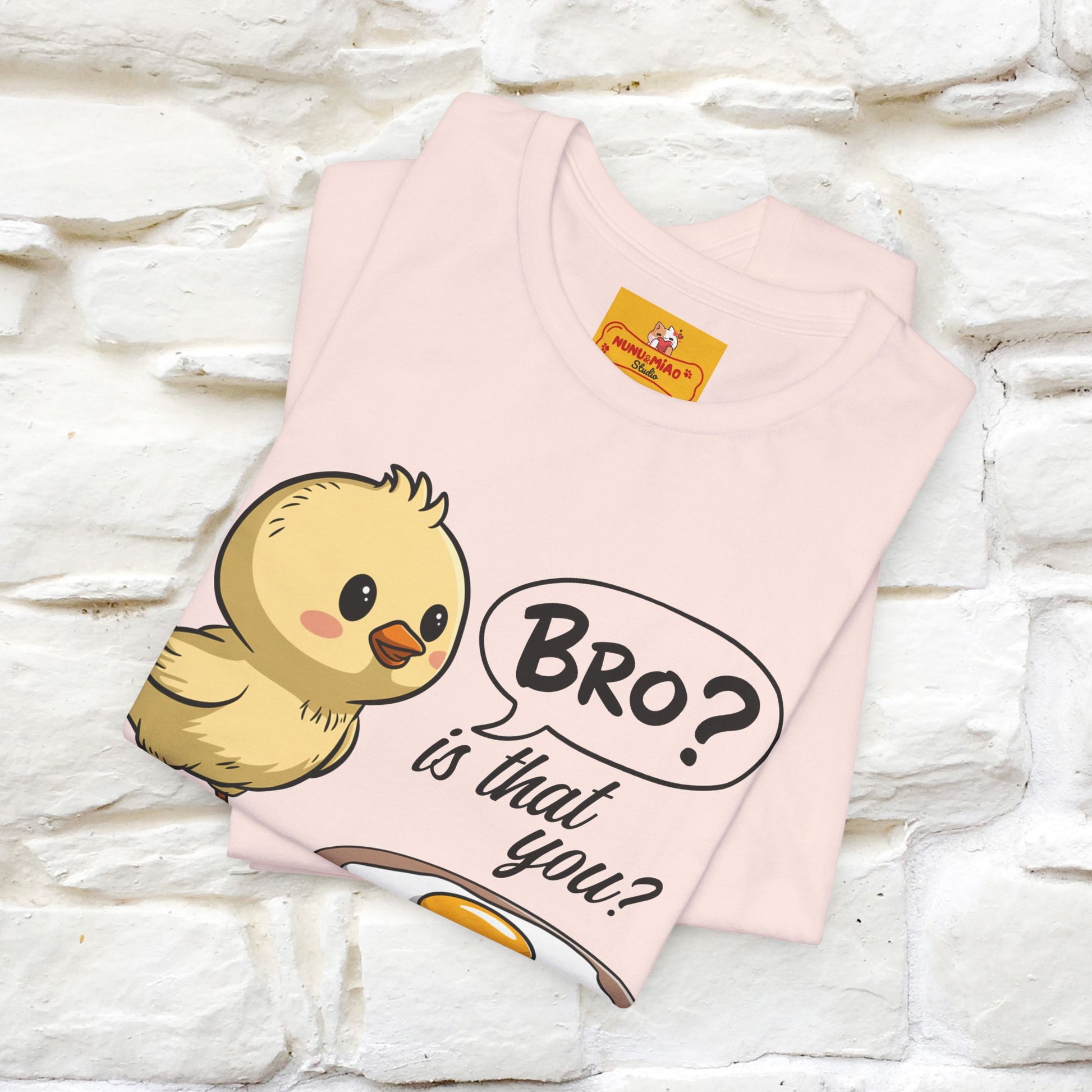 "Bro Is That You?" Funny Chicken T-shirt |Nunu&Miao Studio - Nunu&Miao Studio