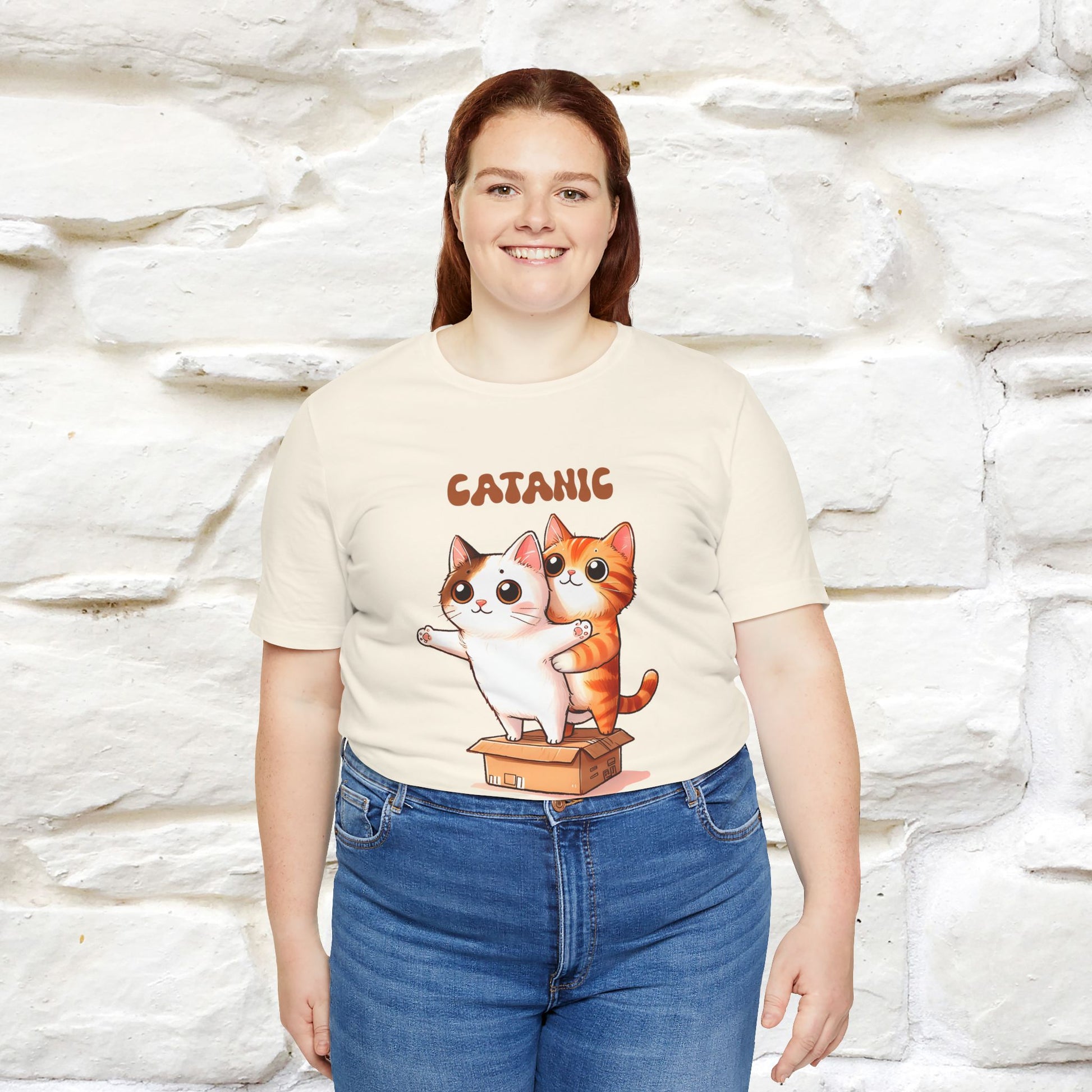 ''Catanic'' Cat T-Shirt | Nunu&Miao Studio - Nunu&Miao Studio
