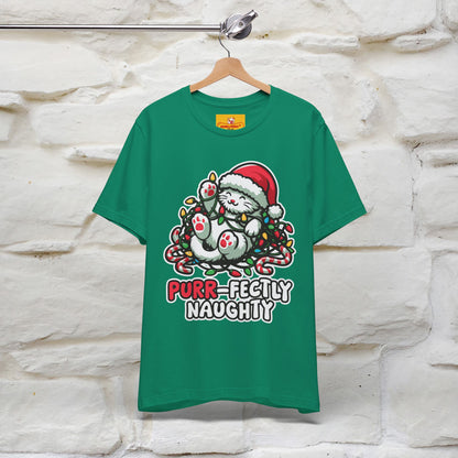 “Purr-Fectly Naughty” | Cat T-Shirt | Nunu&Miao Studio