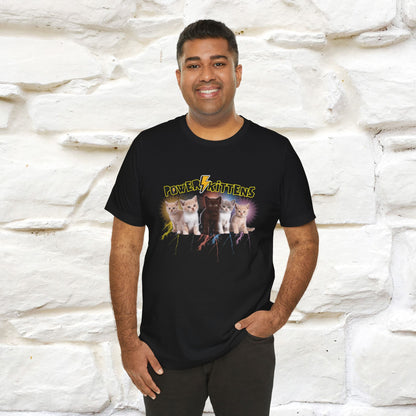 ''Power Kittens ''| CatT-Shirt | Nunu&Miao Studio