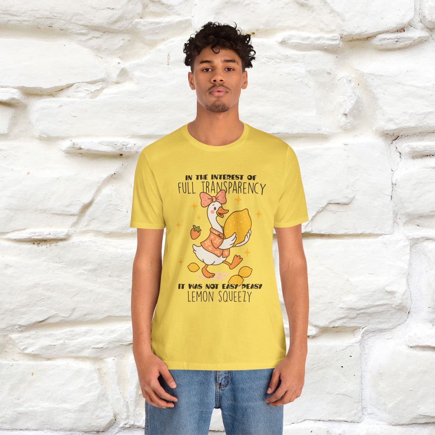 "It Was Not Easy Peasy" Funny T-shirt |Nunu&Miao Studio - Nunu&Miao Studio