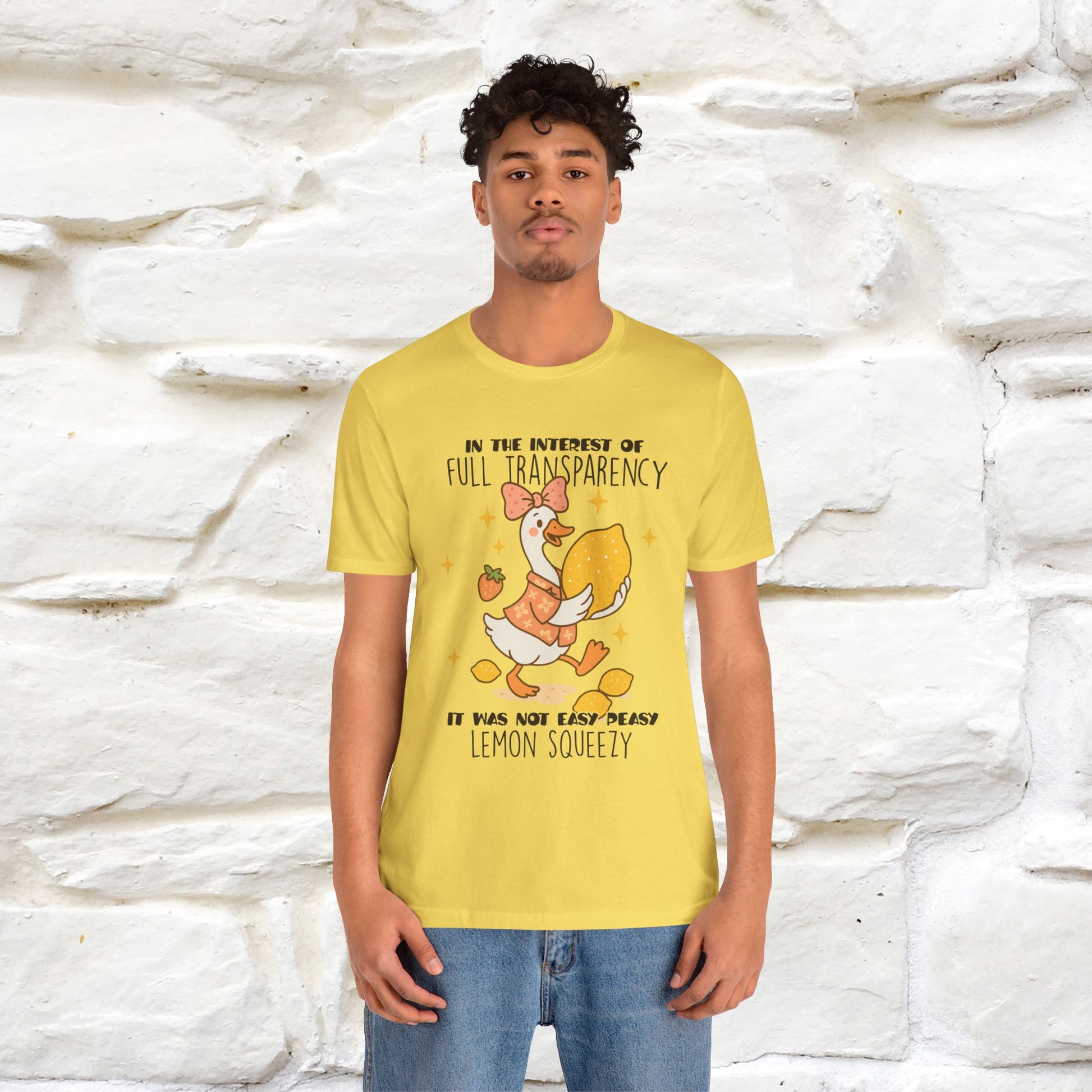 "It Was Not Easy Peasy" Funny T-shirt |Nunu&Miao Studio - Nunu&Miao Studio