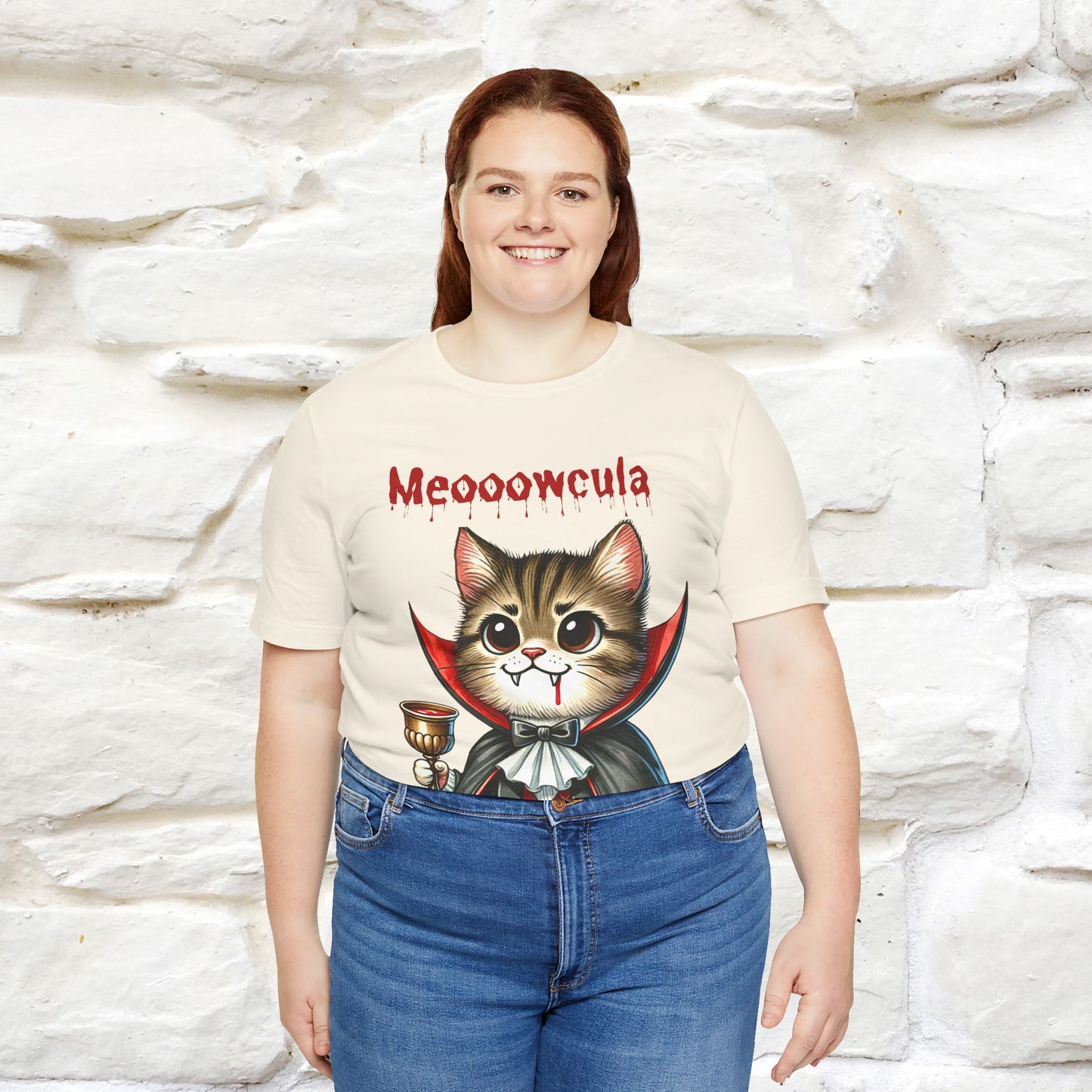 "Meooowcula" Cat T-shirt |Nunu&Miao Studio - Nunu&Miao Studio