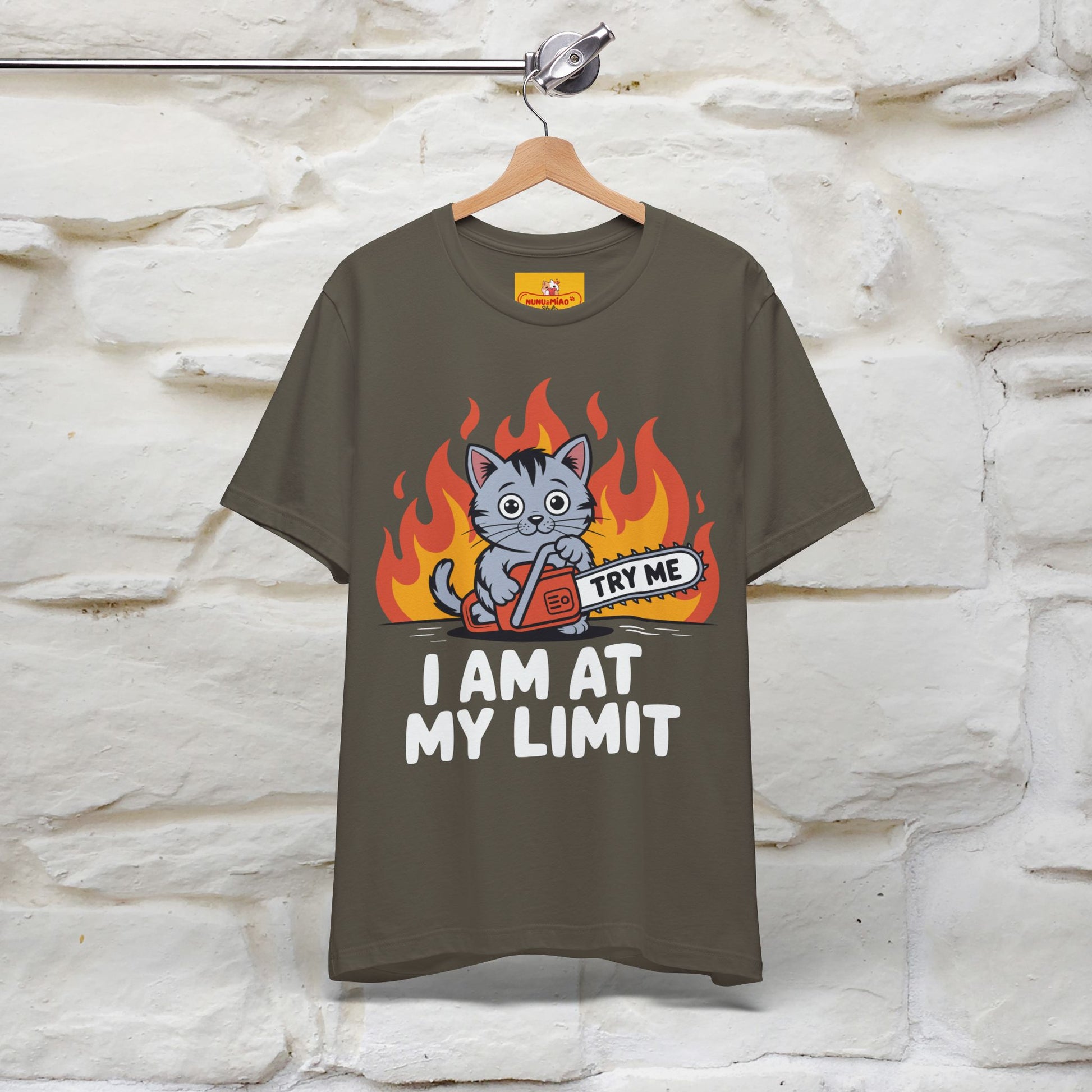 "I am At My Limit" |Funny T-Shirt | Nunu&Miao Studio - Nunu&Miao Studio
