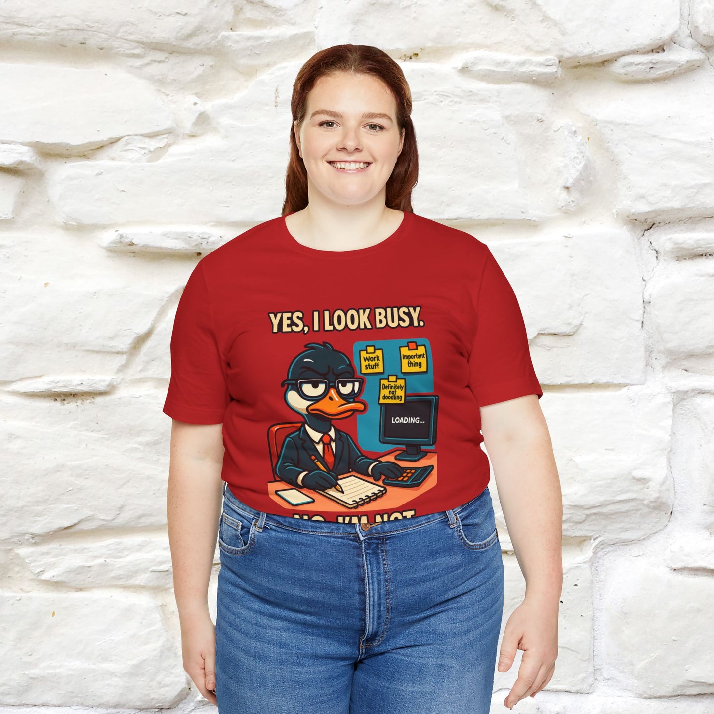 ''Yes, I Look Busy. No I'm Not.''|  Sarcastic Cat T-Shirt | Nunu&Miao Studio