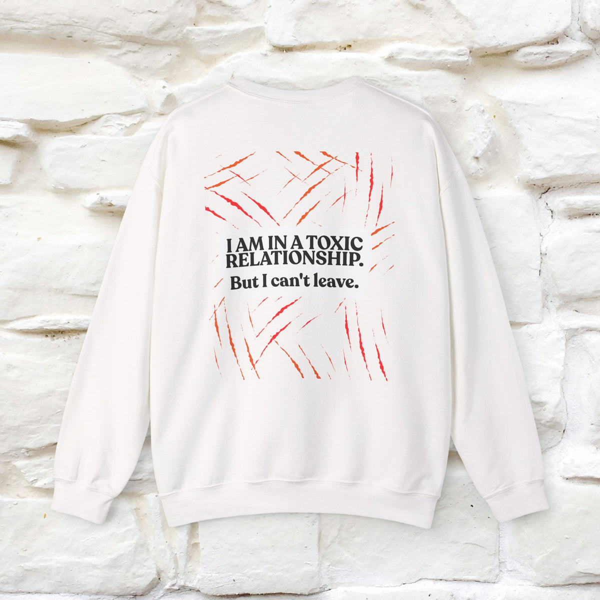 ''I'am In A Toxic Relationship...'' |Cat Sweatshirt | Nunu&Miao Studio