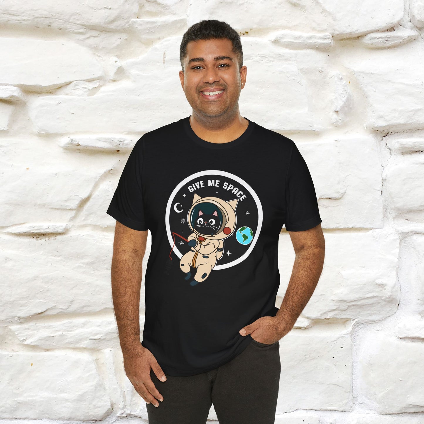 "Funny stay-at-home tee" Cat T-shirt |Nunu&Miao Studio - Nunu&Miao Studio