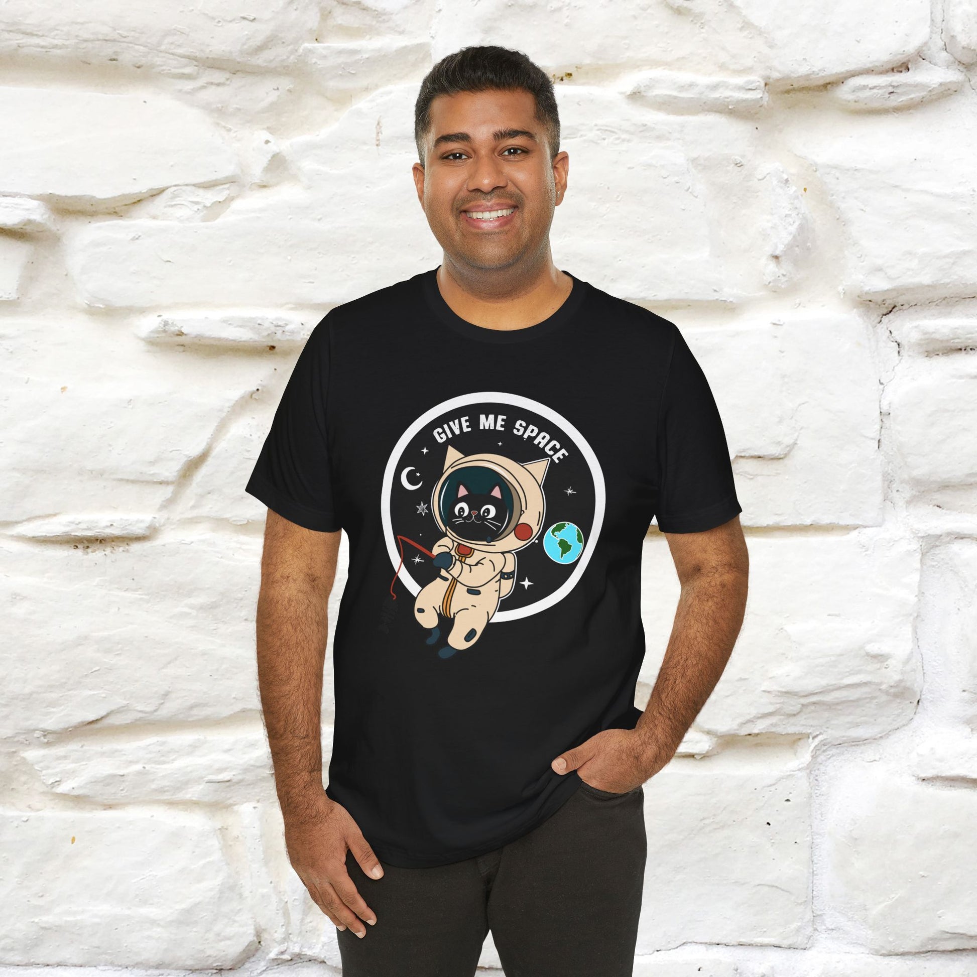 "Funny stay-at-home tee" Cat T-shirt |Nunu&Miao Studio - Nunu&Miao Studio