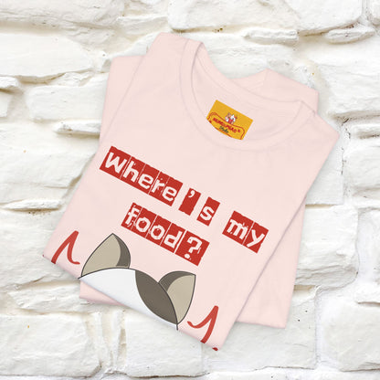 ''Where Is My ....?"  Cat T-shirt| Nunu&Miao Studio - Nunu&Miao Studio
