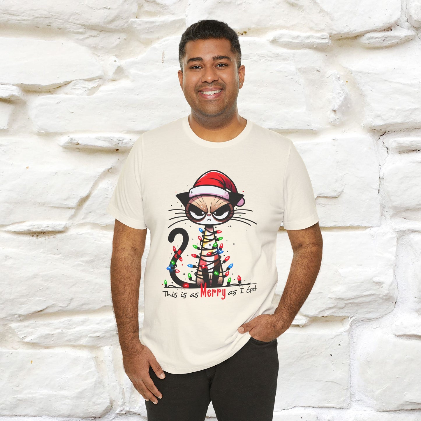 "This Is Merry As I Get" |Funny T-Shirt | Nunu&Miao Studio
