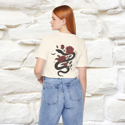 "The Rose and The Snake " Halloween T-shirt |Nunu&Miao Studio