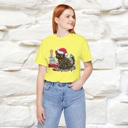 “Is This Jolly Enough?” | Cat T-Shirt | Nunu&Miao Studio