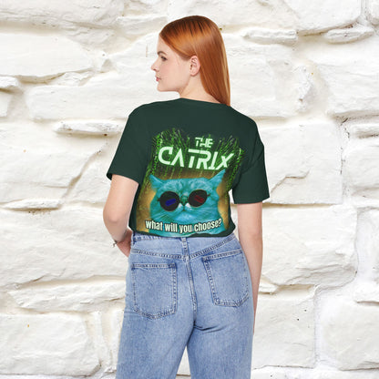 The Catrix: What Will You Choose?  | Cat T-Shirt |Nunu&Miao Studio - Nunu&Miao Studio