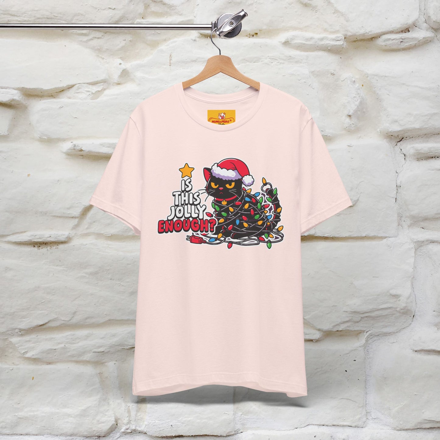 “Is This Jolly Enough?” | Cat T-Shirt | Nunu&Miao Studio